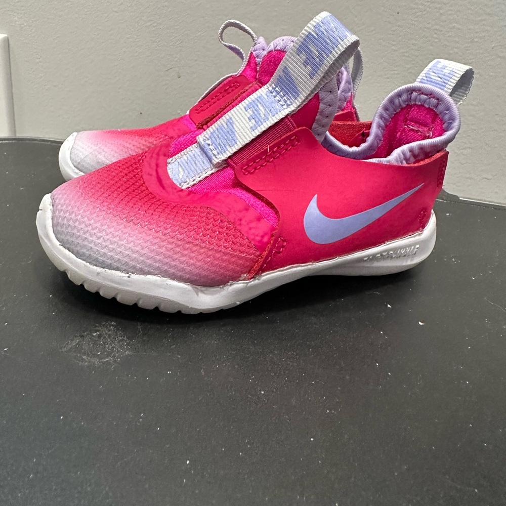 Nike toddler Pink and Purple slip on Sneakers